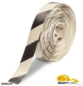 Black and White Tape – 100’ Roll – 2 Inch Wide - 5S Floor Tape LLC