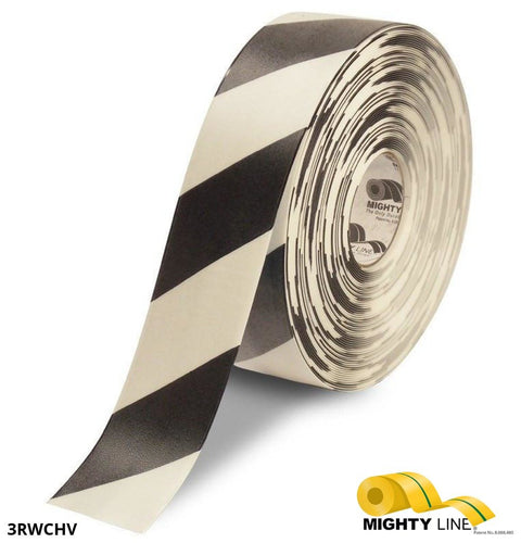 Black and White Tape – 100’ Roll – 3 Inch Wide - 5S Floor Tape LLC