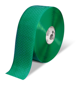 Mighty Line 4" Anti-Slip Green Solid Color Floor Tape - MIGHTY TAC - 100' Roll