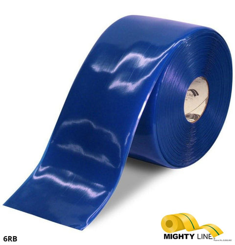 Blue Floor Tape from 5SFloorTape.com – 100’ Roll – 6 Inch Wide