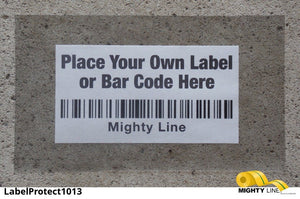 Mighty Line Floor Label Protectors – 10mm – Pack of 100 – 10 Inch x 13 Inch - 5S Floor Tape LLC