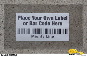 Mighty Line Heavy Duty Floor Label – 50mm Thick – Pack of 50 – 10 Inch x 13 Inch - 5S Floor Tape LLC