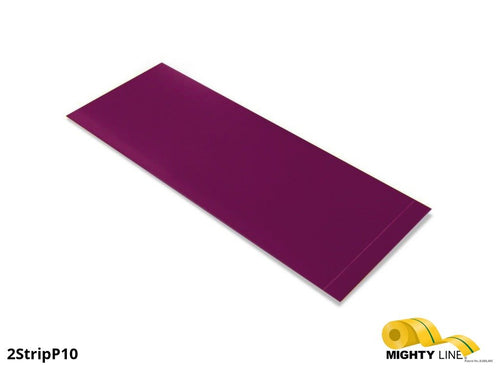 2 Inch Wide Mighty Line PURPLE Segments - Floor Marking - 10