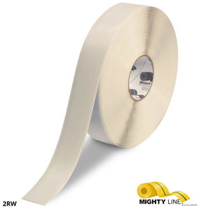 White Floor Tape from 5SFloorTape.com – 100’ Roll – 2 Inch Wide - 5S Floor Tape LLC