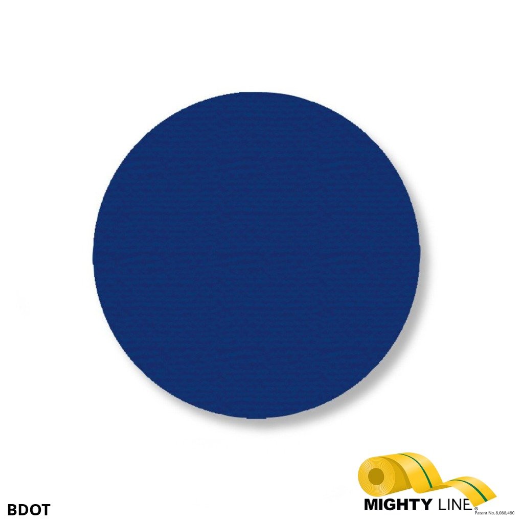 3.5 Inch Blue Floor Marking Dots