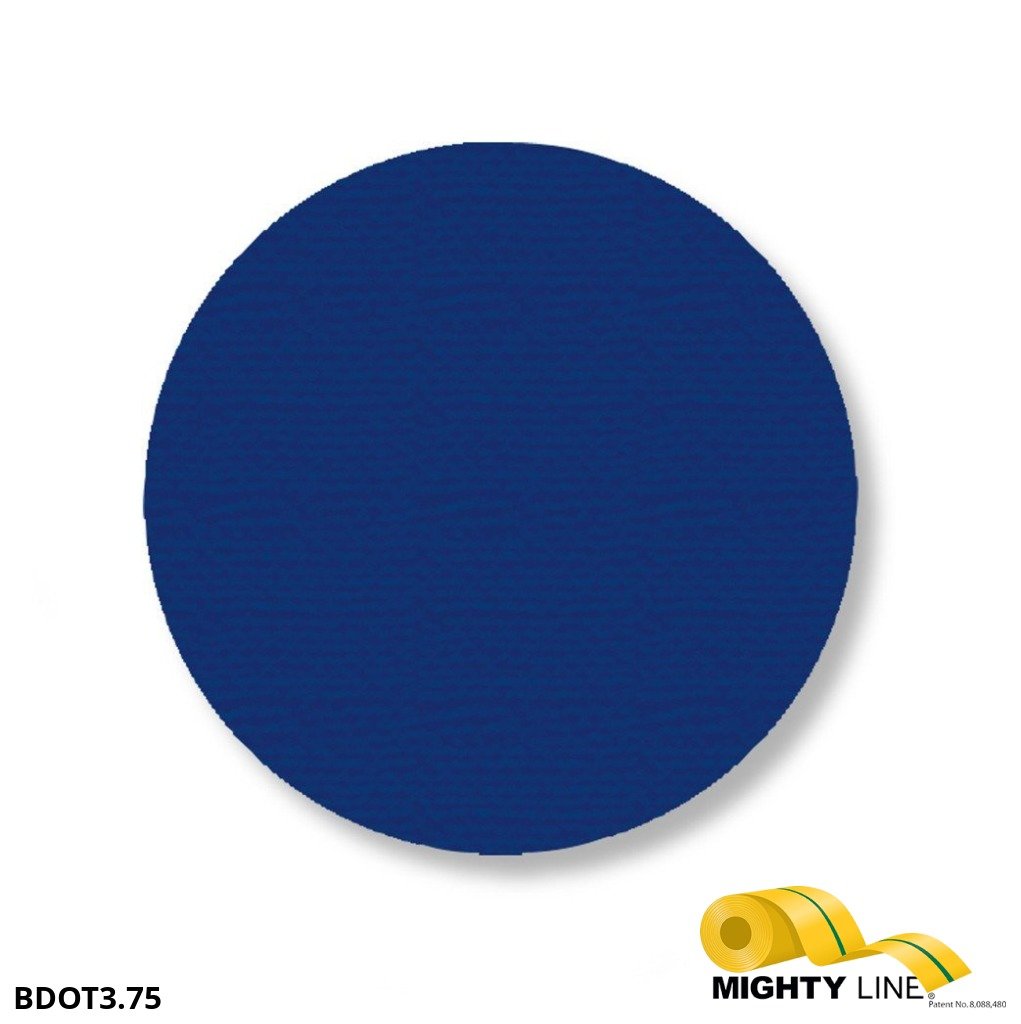 3.75 Inch Blue Floor Marking Dots