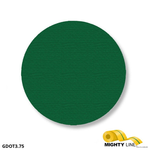 3.75 Inch Green Floor Marking Dots