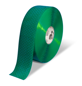 Mighty Line 3" Anti-Slip Green Solid Color Floor Tape - MIGHTY TAC - 100' Roll