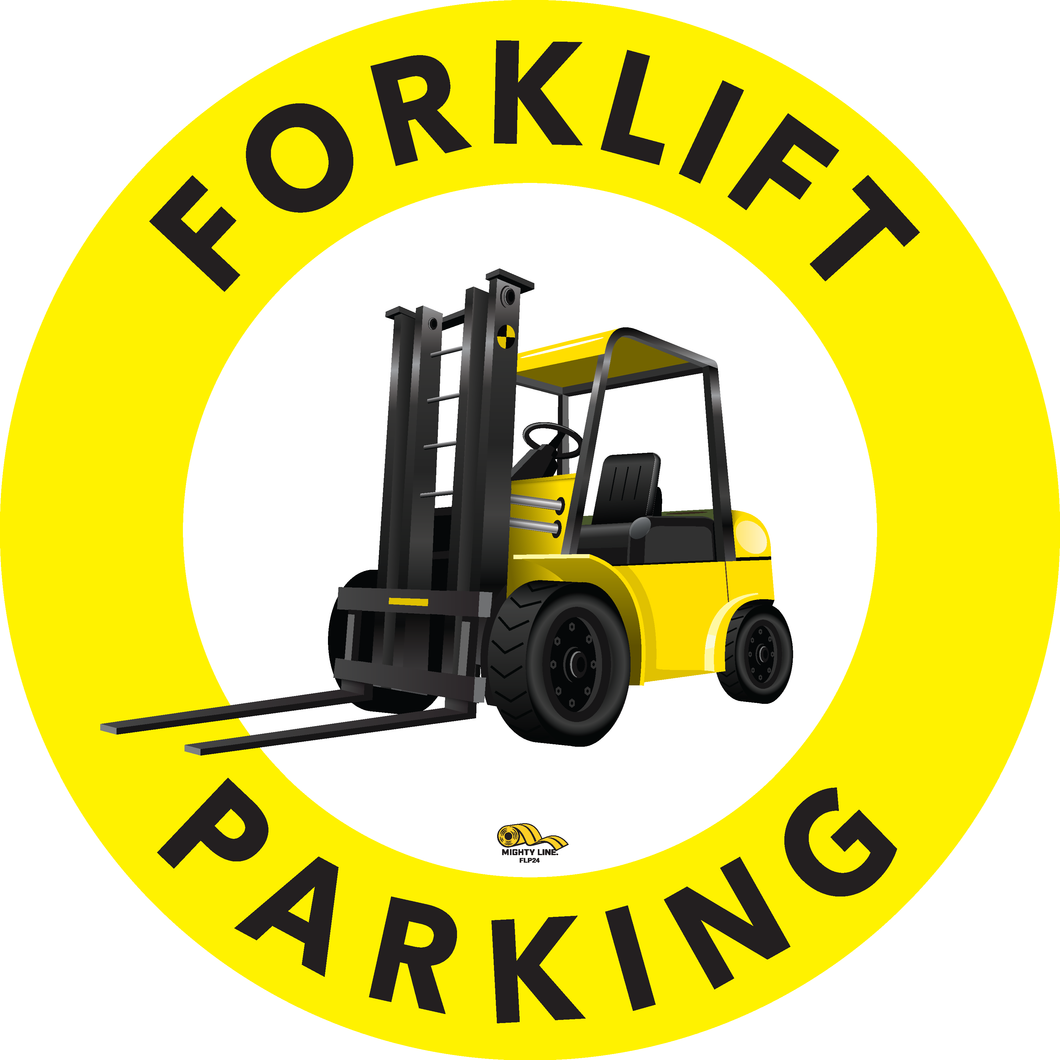 Yellow Forklift Parking, 24
