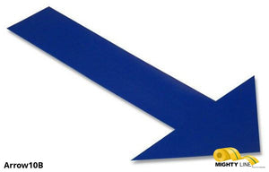 Mighty Line, Blue, Arrow, 10" by 6", pack of 50
