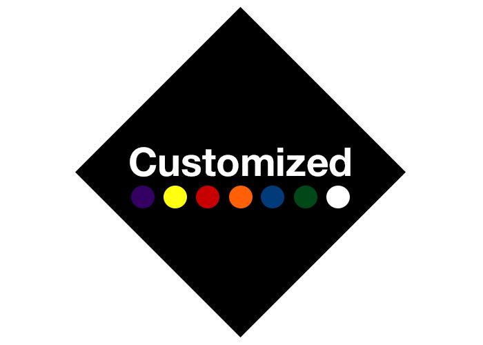 Customized - Diamond Shape Floor Sign - 5S Floor Tape LLC