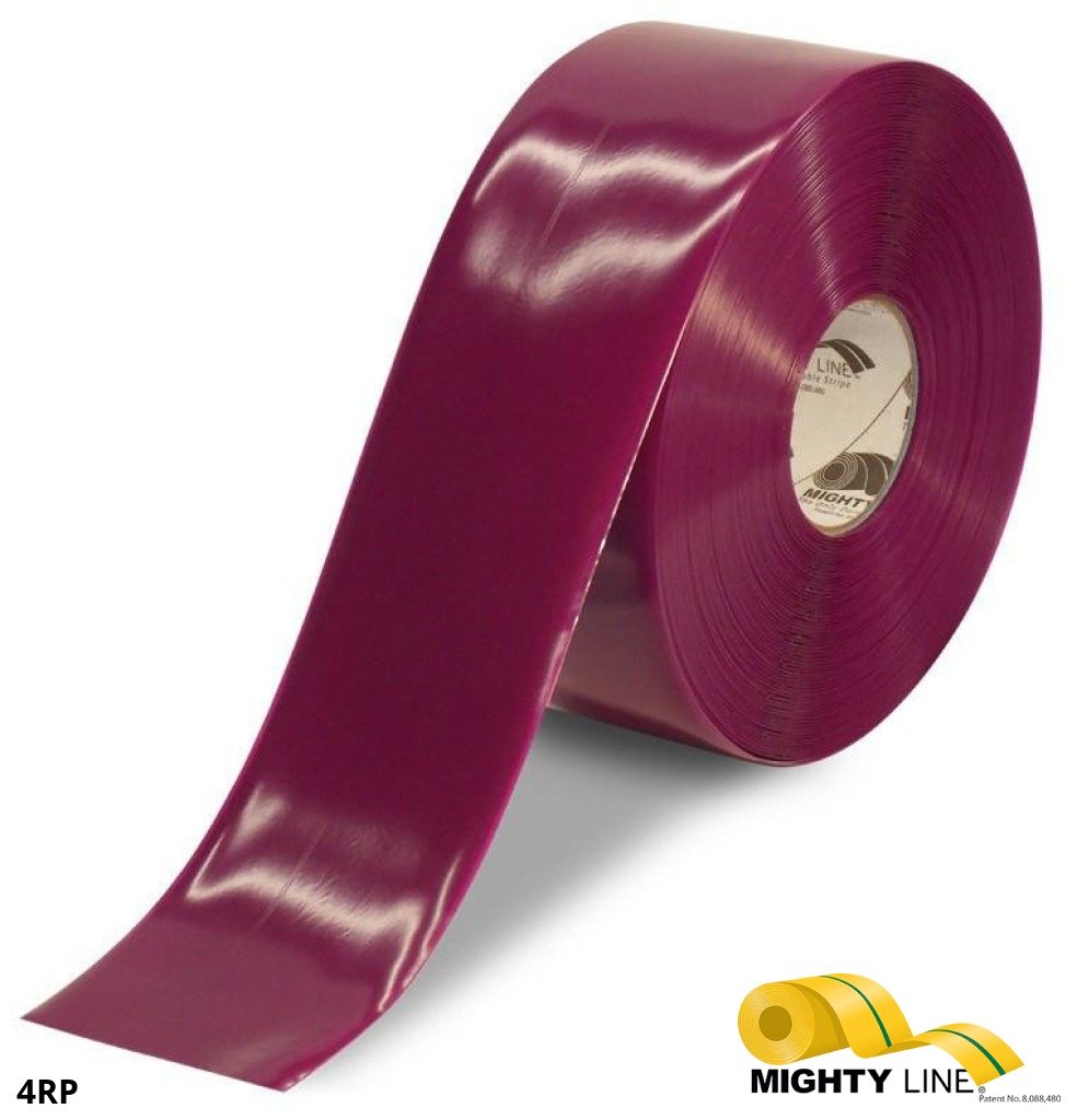 Purple Floor Tape from 5SFloorTape.com – 100’ Roll – 4 Inch Wide - 5S Floor Tape LLC