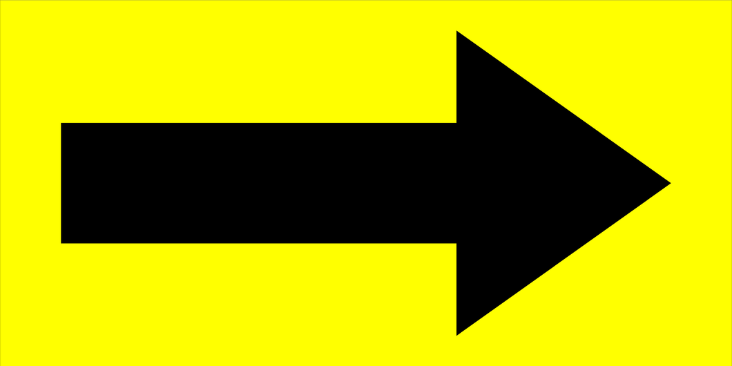 Directional Arrow, 16x24