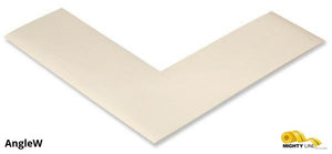 2 Inch White Floor Marking Corners - 5S Floor Tape LLC